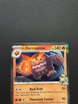 N’s Darmanitan 181 (Prerelease) Sv: Scarlet & Violet Promo Cards Near Mint - Image 3
