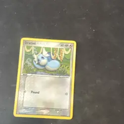 Pokemon Dratini 63/109 2004 Reverse Holo Basic Dragon 40 HP English Card Stock - Image 1