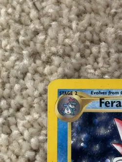 Feraligatr 4/111 Neo Genesis 1st Edition Holo Rare Pokemon Card LP - Image 4