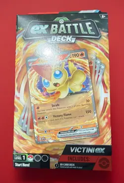 Pokemon TCG EX Battle Deck Victini EX 60 Card Deck Factory Sealed Brand New - Image 1