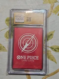 One Piece Monkey D. Luffy CGC Pristine 10 Graded Card - Image 2