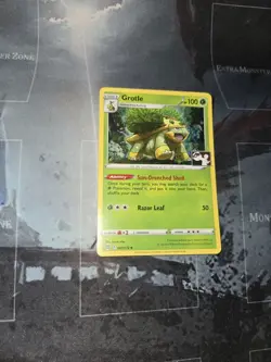 Grotle 007/172 Prize Pack Series Cards Stamp Holo Brilliant Stars Pokemon Card - Image 2