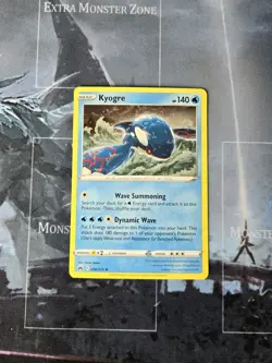 Kyogre 036/159 Crown Zenith Cosmo Holo Rare Pokemon Card NM - Image 2