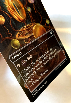 MTG Sol Ring *BORDERLESS* Commander Masters 0703 NM - Image 2