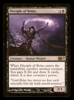 MTG - Disciple of Bolas Magic 2013 (M13) #88 Rare LP - Image 1