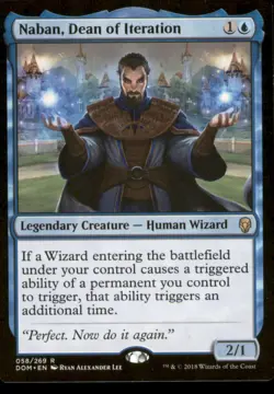 MTG - Naban, Dean of Iteration Dominaria #58 Rare LP - Image 1