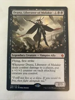 Drana, Liberator of Malakir Battle for Zendikar Regular - Image 1