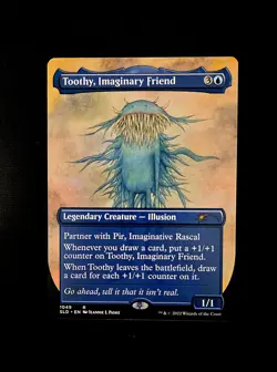 Magic: The Gathering Toothy, Imaginary Friend Secret Lair Borderless - Image 1