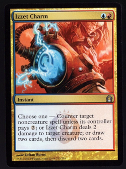 (x4) Izzet Charm 172/274 Playset Non Foil Uncommon Return To Ravnica MTG NM - Image 1