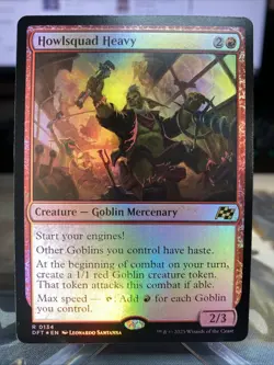Howlsquad Heavy #134 (Foil) (NM) Aetherdrift DFT Magic MTG - Image 1