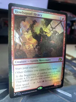 Howlsquad Heavy #134 (Foil) (NM) Aetherdrift DFT Magic MTG - Image 2
