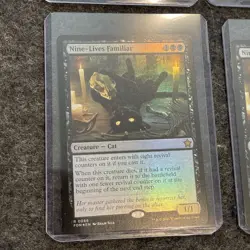 6x lot Nine-Lives Familiar foil Foundations 5 foils/ 1 reg - Image 2