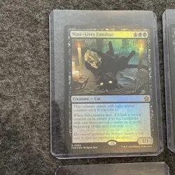 6x lot Nine-Lives Familiar foil Foundations 5 foils/ 1 reg - Image 4