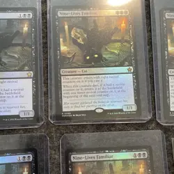 6x lot Nine-Lives Familiar foil Foundations 5 foils/ 1 reg - Image 5