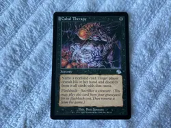 Magic the Gathering MTG 1x Cabal Therapy Judgment MP/HP - Image 1