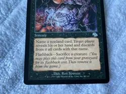 Magic the Gathering MTG 1x Cabal Therapy Judgment MP/HP - Image 3
