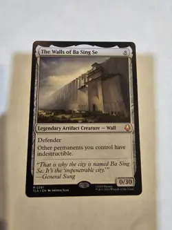 The Walls of Ba Sing Se Set#: 0261 MTG Avatar The Last Airbender NM - Image 1