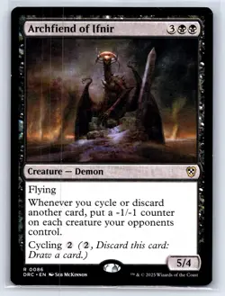 Archfiend of Ifnir R Commander: Aetherdrift 86 LP - Image 1