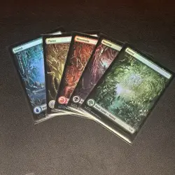 Full Art Basic Land Set - Duskmourn - Foil - Image 1