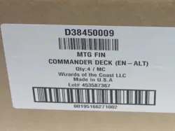 MTG Magic The Gathering FINAL FANTASY sealed box Commander deck NEW - Image 2