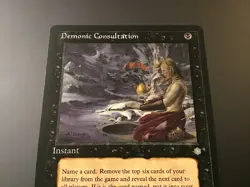 MTG Ice Age Demonic Consultation LP - Image 2