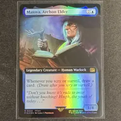 Matoya, Archon Elder 0439 (Extended Art) Final Fantasy Foil NM MTG - Image 1