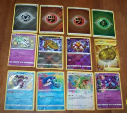 37 Holos Various Pokemon Galarian Radiant Energy VMax Trainer and VStar Card Lot - Image 1