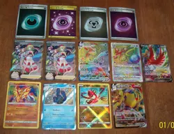37 Holos Various Pokemon Galarian Radiant Energy VMax Trainer and VStar Card Lot - Image 5