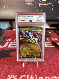 2025 POKEMON MEG EN-MEGA EVOLUTION #100 MEGA LATIAS EX PSA 10 - Image 2