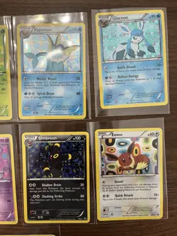 Pokemon TCG Eeveelutions Black & White Eevee Promo Set BW87-94 + Sylveon XY 04 - Image 4