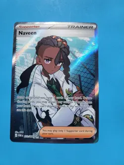 Naveen 112/88 Trainer Supporter holo full English Perfect Order ME Pokemon 2026 - Image 3