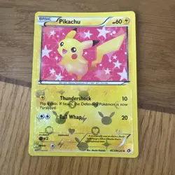 1x Pikachu RC7/RC25 Legendary Treasures Radiant Collection Pokemon LP - Image 1