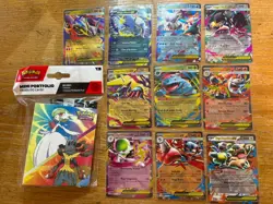 Pokemon Mega Evolutions “All Stars” Pack - Portfolio, Booster Pack, 10 Mega EXs - Image 1