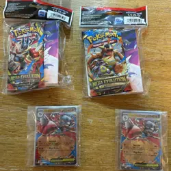 Pokemon Mega Evolutions “All Stars” Pack - Portfolio, Booster Pack, 10 Mega EXs - Image 3