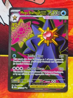 Pokemon TCG Mega Starmie ex 102/88 Perfect Order Ultra Rare - NM - Image 1