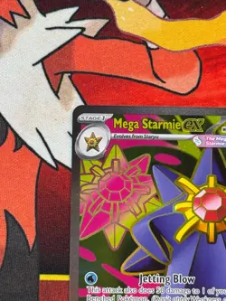 Pokemon TCG Mega Starmie ex 102/88 Perfect Order Ultra Rare - NM - Image 2