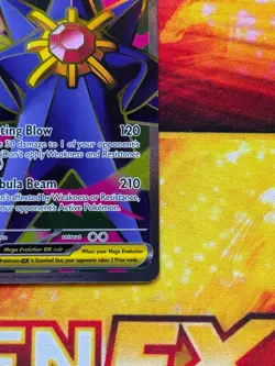 Pokemon TCG Mega Starmie ex 102/88 Perfect Order Ultra Rare - NM - Image 5