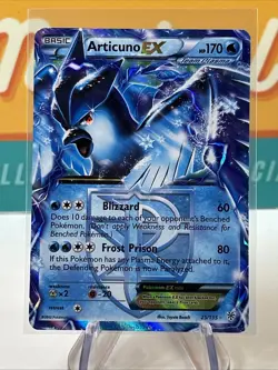 Articuno EX (Team Plasma) #25 Ultra Rare Pokemon TCG 2012 Plasma Storm HP - Image 3