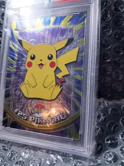 Pokemon Topps Chrome Pikachu #25 PSA 7 - Image 3