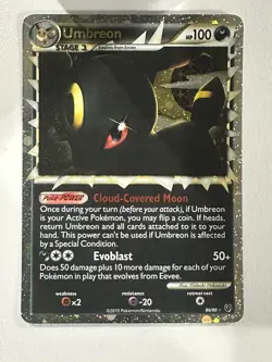 Pokemon TCG Umbreon (Prime) #86/90 Undaunted - Image 1