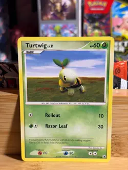 TURTWIG 77/100 D&P Majestic Dawn C Pokemon TCG LP - Image 1