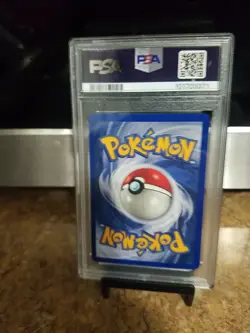 1999 Pokemon Game Pikachu Yellow Cheeks Psa 8 - Image 4