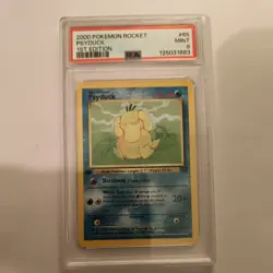 2000 Pokemon Rocket #65 - Psyduck -Mint - 1st Edition - PSA 9 - Image 1