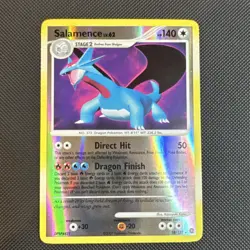 Pokemon Salamence 18/132 Secret Wonders 2007 Stage 2 140 HP Holo Rare English - Image 1