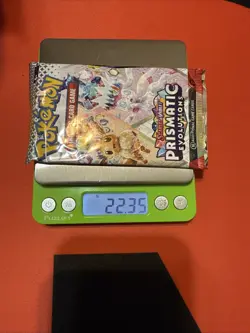 HEAVY! GOD PACKUUU 22.35g Prismatic Evolutions Pokemon TCG Booster (SEALED) - Image 1