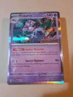 Pokemon Paldea Evolved Tikaton Prerelease Build & Battle Promo Deck Sealed - Image 1