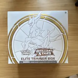 Pokemon TCG Sword & Shield Brilliant Stars Elite Trainer Box English 2022 Arceus - Image 1