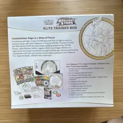 Pokemon TCG Sword & Shield Brilliant Stars Elite Trainer Box English 2022 Arceus - Image 2