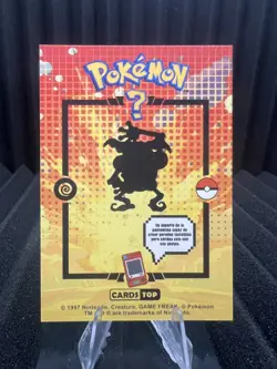 Mr. Mime #122 - Card Tops Pokedex Database 2024 - Pokemon Card NM - Image 2