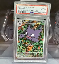 Haunter MEP 027 Black Star Promo Pokemon PSA 10 Gem Mint - Image 2